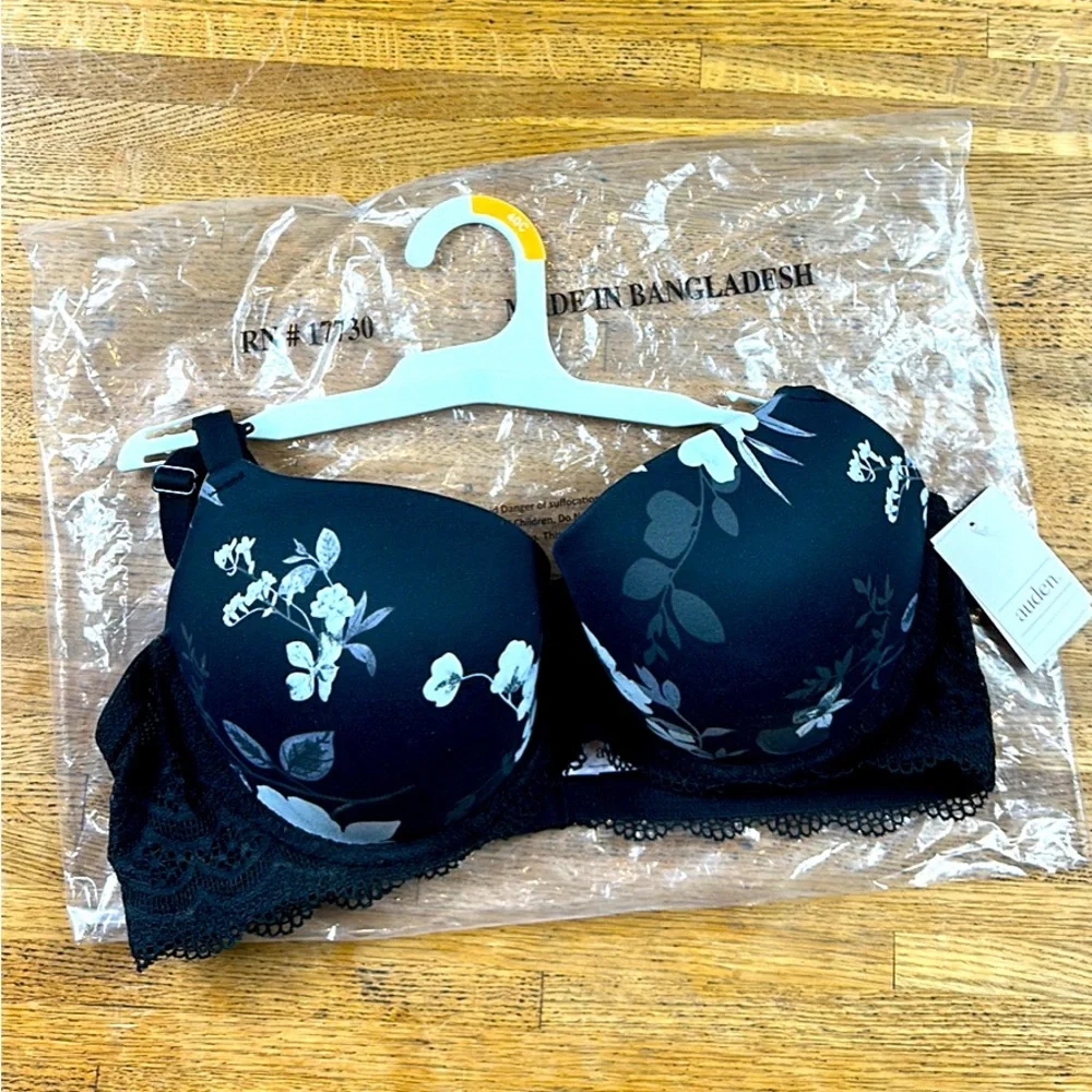 Women’s Auden floral bra - Picture 1 of 3